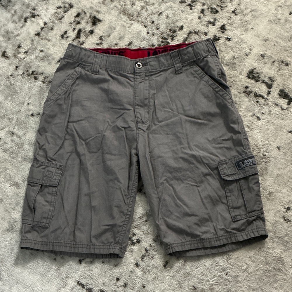 Levi's Boys Cargo Shorts in Gray Size 20 regular
